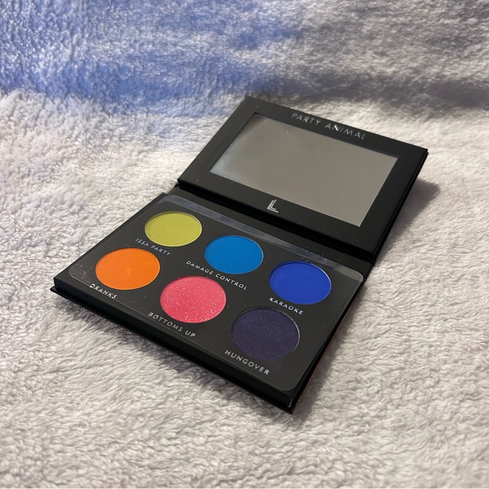 LAURA LEE Los Angeles Party Animal Pressed Pigment Eyeshadow Palette NEW - Picture 3 of 4